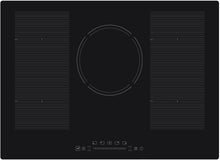 Load image into Gallery viewer, 77cm 5 Zone Black Induction Cooktop CAS8012F1Z