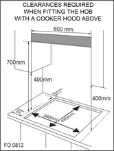 Load image into Gallery viewer, 60cm Glass Gas Cooktop GHB60CA