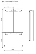 Load image into Gallery viewer, 439L Integrated French Door Refrigerator CASAFI439W | Greater Sydney Only
