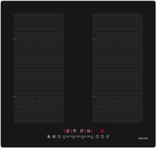 Load image into Gallery viewer, 60cm 4 Zone Black Induction Cooktop CAS6012F
