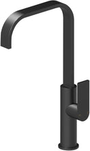 Load image into Gallery viewer, Gooseneck Sink Mixer Mixer Tap Matt Black CASA1001MB
