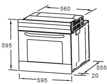 Load image into Gallery viewer, 60cm Electric Wall Oven with Knobs CA60EK
